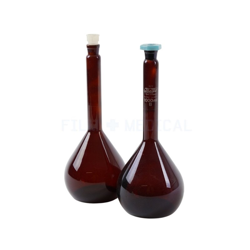 Brown Volumetric Flasks Priced Individually 